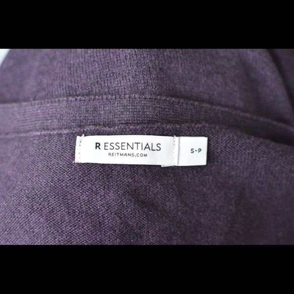 Long Sleeved Purple Cardigan - Picture 4 of 4